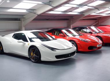 climate controlled car storage banner